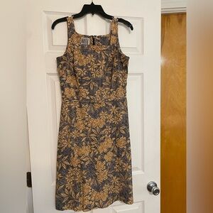 Floral Print Sleeveless Dress